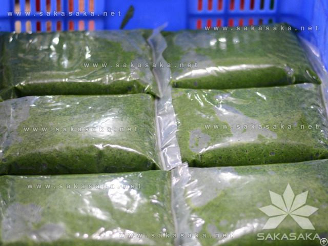 Frozen Ground Cassava Leaves