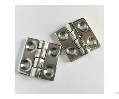 Good Quality Oem Stainless Steel Marine Hardware Yacht Solid Cast Cabin Hinge