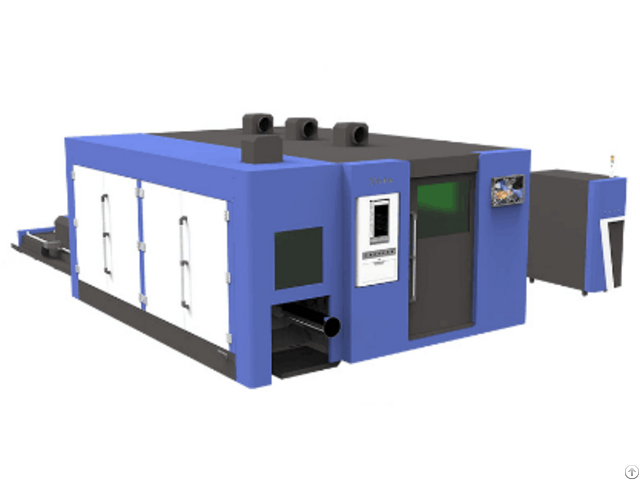 Fully Enclosed Laser With 2nd Table And Rotary Axis