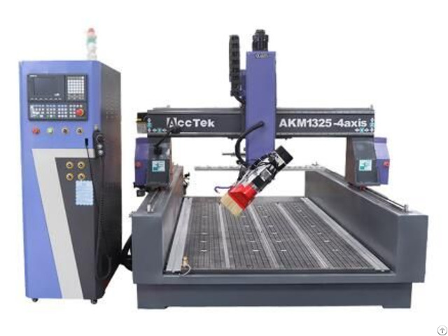 Wood Cnc Router With Atc Akm1325 4axis