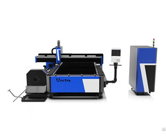 New Design Fiber Laser Cutting Machine With Rotary Axis