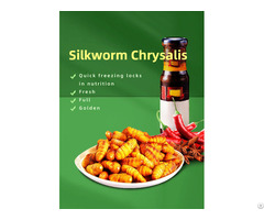 High Protein Rozen Silkworm