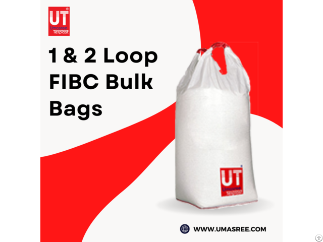 This 1 And 2 Loop Fibc Bulk Bags Manufacturer Umasree Texplast