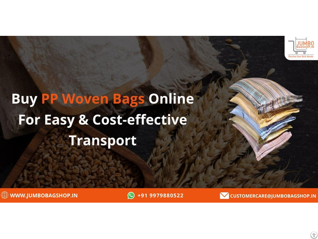 Order Pp Woven Bags Online At Jumbobagshop