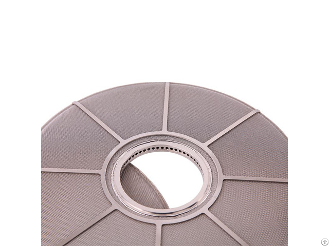 12inch O D Leaf Disc Filter For Bopet Biaxially Stretched