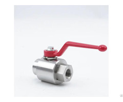 Two Way High Pressure Floating Ball Valve
