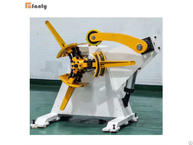 Steel Decoiler Machine With Press Arm