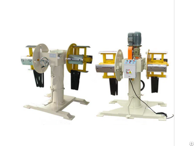 Non Motorised Double Head Uncoiler Machine