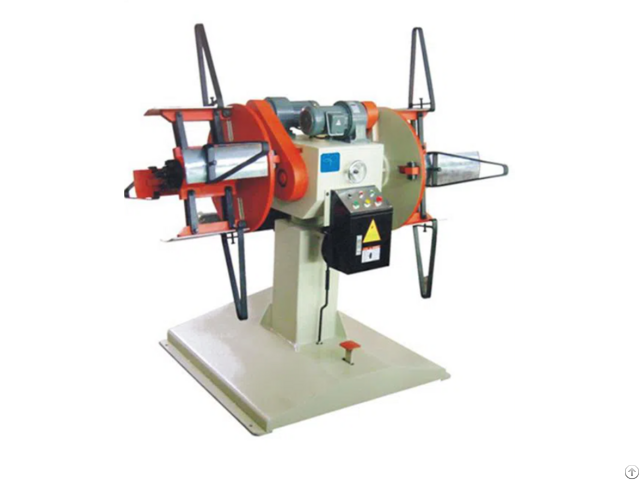 Automatic Motorised Double Head Uncoiler Machine