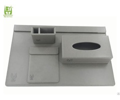 Top Quality Competitive Leather Desk Set For Business Office Home Desktop Stationery Accessories