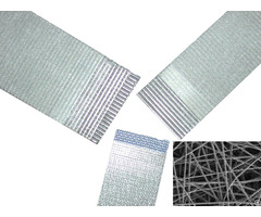 Porosity 65% Grid Porous Titanium Fiber Felt For Hydrogen Production
