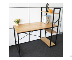 Simple Desk And Bookshelf Combination