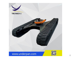 Rubber Track Undercarriage With Slewing Bearing For Drilling Excavator Machinery Parts