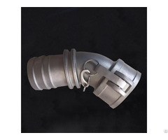 Stainless Steel Camlocks Type C 45° Hose Coupler