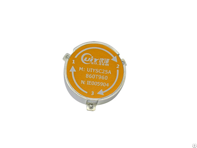 Rf Surface Coaxial Circulator 0 2 3 6ghz Bandwidth 10% With Smt Connector