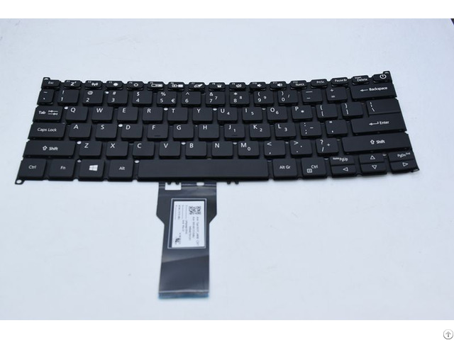 Laptop Us Layout Keyboard With Backlight For Acer Swift Sf314 41 Series