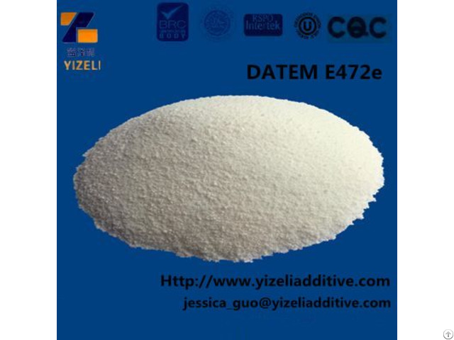 Diacetyl Tartaric Acid Esters Of Mono And Diglycerides Datem E472e