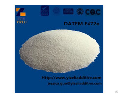 Diacetyl Tartaric Acid Esters Of Mono And Diglycerides Datem E472e