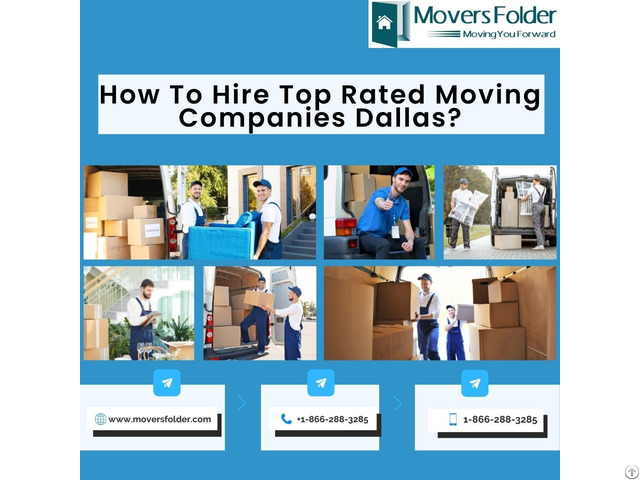 How To Hire Top Rated Moving Companies Dallas