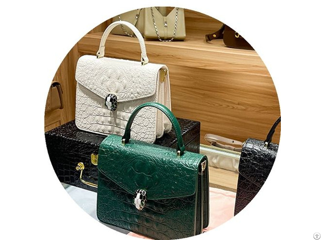 Leather Crocodile Pattern Envelope Shoulder Bag Premium Sense Handbag Women