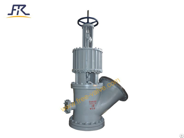 Pneumatic Operated Tank Bottom Angle Valve