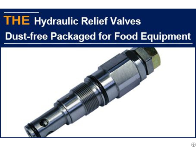 Hydraulic Relief Valves Dust Free Packaged For Food Equipment