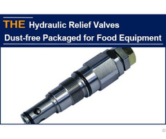 Hydraulic Relief Valves Dust Free Packaged For Food Equipment