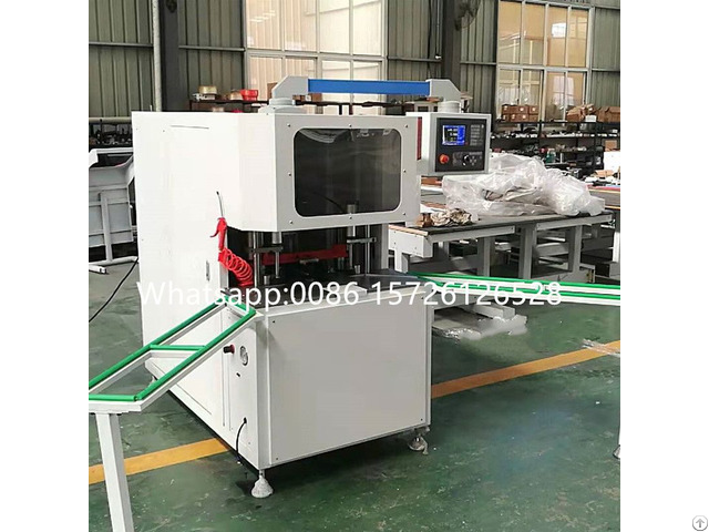 Cnc Upvc Window Corner Cleaning Machine Making