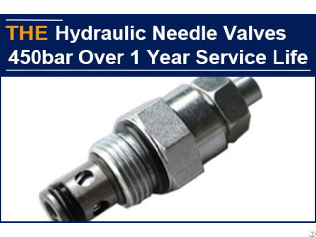 Hydraulic Needle Valves 450bar Over 1 Year Service Life