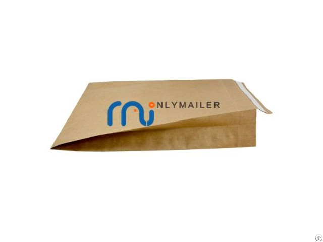 Paper Mailing Bag With Gusset