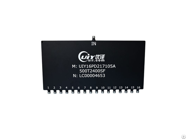 Uhf 500 2400mhz Rf 16 Way Power Divider