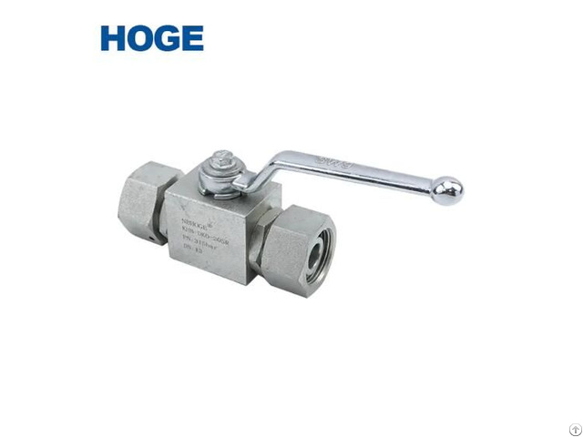 High Pressure Hydraulic Ball Valves With Mounting Holes