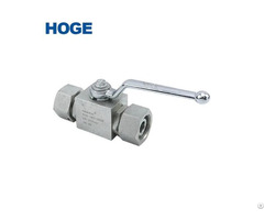 High Pressure Hydraulic Ball Valves With Mounting Holes
