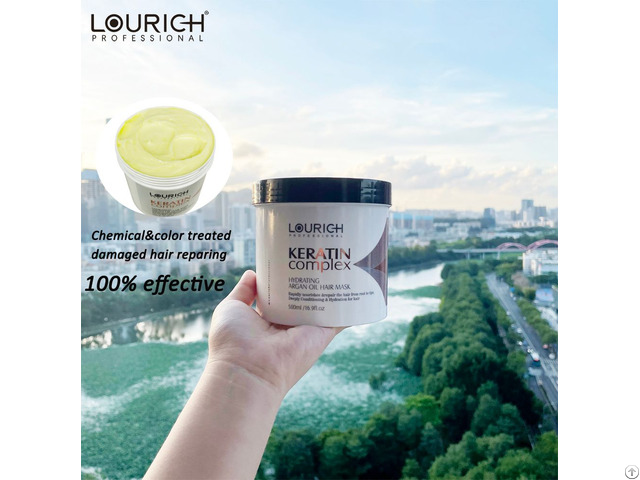 Lourich Keratin Complex Damaged Repairing Hair Mask 500ml