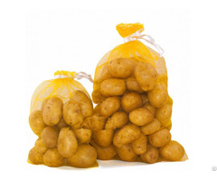 Tubular Small Mono Bag For Packing Vegetable Potato Hot Sale Red Yellow Mesh Net Bags
