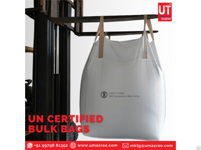 Un Certified Bags Manufacturer Umasree Texplast