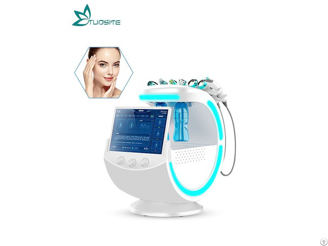 Portable Aqua Peel Oxygen Facial Machine With Skin Analyzer For Deep Cleaning And Tightening
