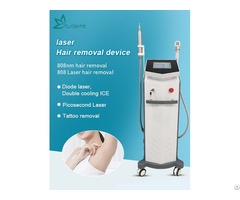 Diode Laser 2 In 1 And Nd Yag Tattoo Removal Machine