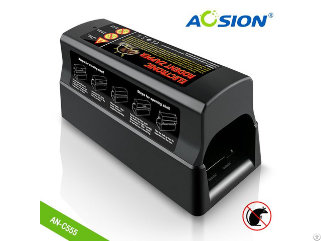 Aosion Triple Protection Electronic Rodent Zapper Mouse Killer An C555