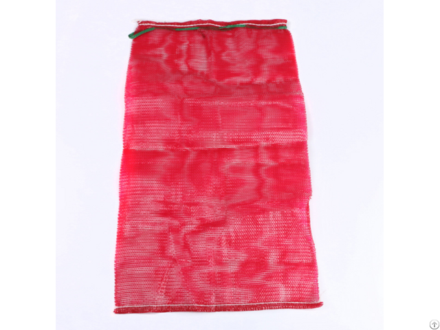 Pp Pe Pink Color Plastic Tubular Leno Mesh Bag Onion Potato Package Sacks For Mexico