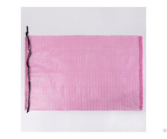 50lb Plastic Circular Tubular Mesh Bag Pp Leno Sacks For Packing Agriculture Products