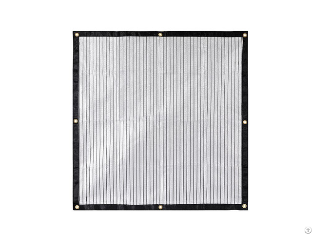 Shading 50% 60%silver Aluminum Foil Shade Net For Flower Planting