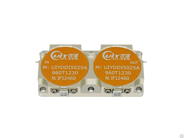 Uhf 200 3600mhz Rf Dual Junction Isolator 50db