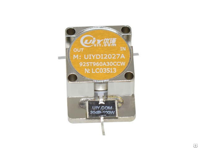 Uhf 0 45 3 0ghz Rf Drop In Isolator 100w