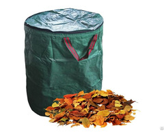 Foldable Reusable Plastic Gardening Collapsable Leaf Garbage Heavy Duty Waste Garden Bag