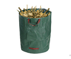 Pp Heavy Duty 272l Foldable Agricultural Waste Sack For Leaf Collection Garden Bag