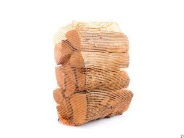 Hot Sale Strong Packing Sacks Firewood With Rope 25kg 50kg Tubular Mesh Bags