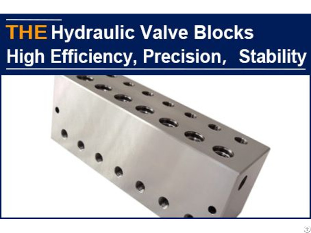 Hydraulic Valve Blocks High Efficiency Precision And Stability