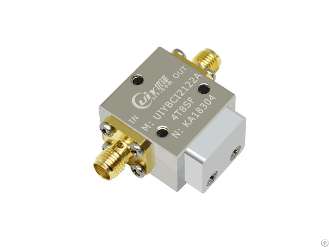 C Band Rf 4 0 8 0ghz Full Bandwith Broadband Isolator N Sma