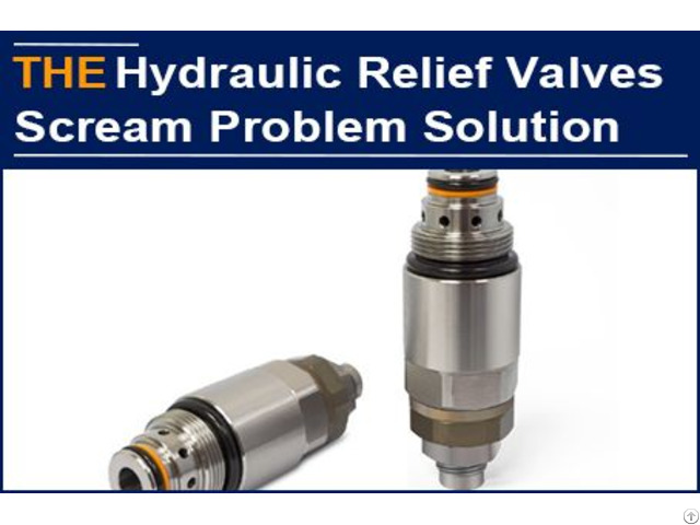 Hydraulic Pilot Operated Relief Valves Scream Problem Solution